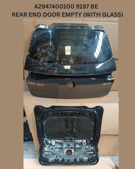 REAR END DOOR EMPTY (WITH GLASS)